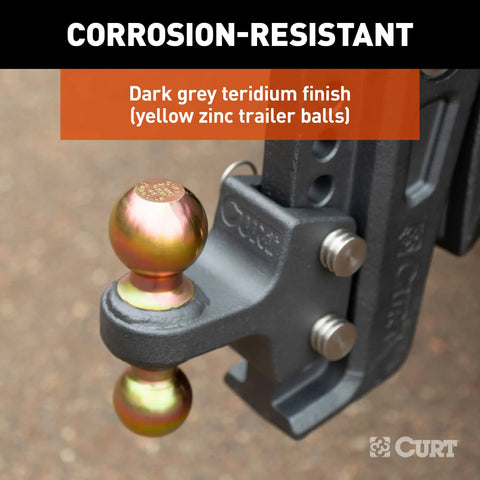 CURT 45953 Replacement Rebellion XD Dual Ball, 2, 2-5/16-Inch, Up to 20K