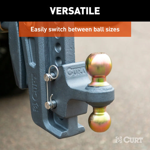 CURT 45953 Replacement Rebellion XD Dual Ball, 2, 2-5/16-Inch, Up to 20K