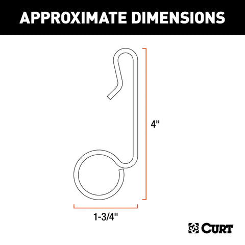 CURT 45960 - Replacement Rebellion XD Accessory Mount Clip