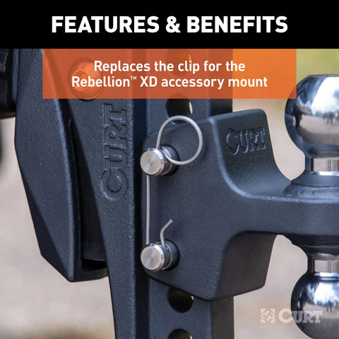 CURT 45960 - Replacement Rebellion XD Accessory Mount Clip