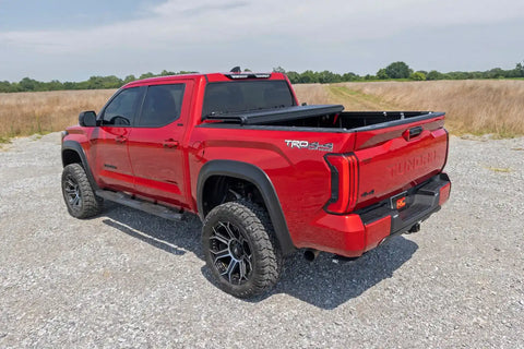 Rough Country 47514551A Hard Low Profile Aluminum Tonneau Cover - 22+ TOYOTA TUNDRA 5'7''