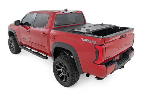 Rough Country 47514551A Hard Low Profile Aluminum Tonneau Cover - 22+ TOYOTA TUNDRA 5'7''