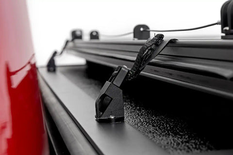 Rough Country 47514551A Hard Low Profile Aluminum Tonneau Cover - 22+ TOYOTA TUNDRA 5'7''