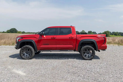 Rough Country 47514551A Hard Low Profile Aluminum Tonneau Cover - 22+ TOYOTA TUNDRA 5'7''