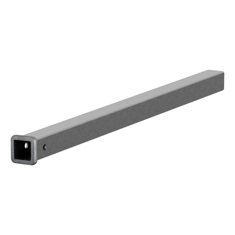 CURT 49480 - 2-Inch x 48-Inch Weld-On Raw Steel Trailer Hitch Receiver Tube