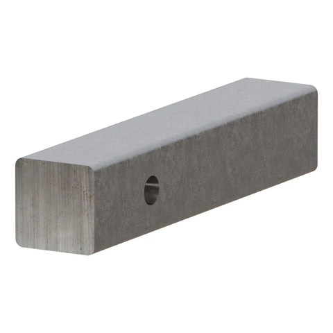 CURT 49529 - 2-Inch x 10-Inch Weld-On Raw Steel Trailer Hitch Bar Shank