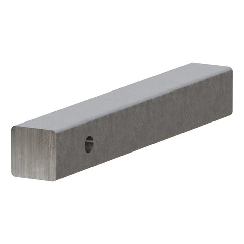 CURT 49531 - 2-Inch x 14-Inch Weld-On Raw Steel Trailer Hitch Bar Shank