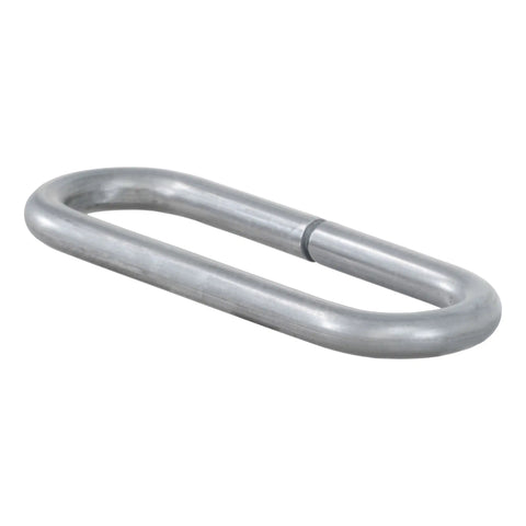 CURT 49950 - Weld-On Raw Steel Safety Chain Loop 10000 lbs
