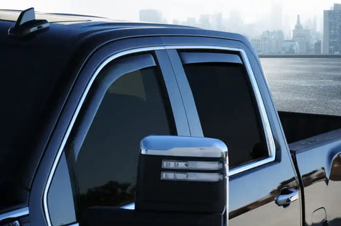 EGR 571665 -20-23 Chevrolet Silverado HD In-Channel Window Visors - Matte Black