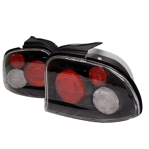 Spyder Auto 5002488 - Euro Style Tail Lights Black