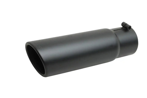 Gibson Performance Exhaust 500639-B Black Ceramic Rolled Edge Angle Tip