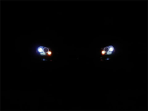Spyder Auto 5009746 - Projector Headlights Halogen Model Only ( Not Compatiable With Xenon/HID ) LED Halo Replaceable LEDs Chrome High H1 (Included) Low 9006 (Not Included)
