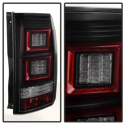Spyder Auto 5080813 - Light Bar LED Tail Lights Black