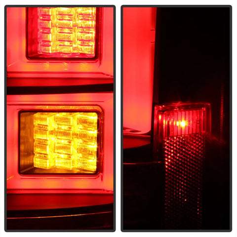 Spyder Auto 5080813 - Light Bar LED Tail Lights Black