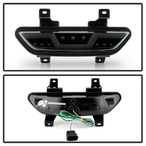 Spyder Auto 5082787 LED Reverse Lights - Black Smoke