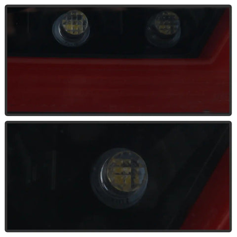 Spyder Auto 5082794 Red Bar LED Reverse Lights - Black Smoke