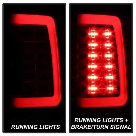 Spyder Auto 5084057 - LED Tail Lights Model Only Black