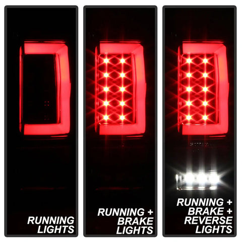 Spyder Auto 5084170 LED Tail Lights - Black