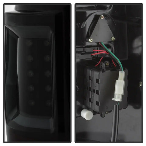 Spyder Auto 5084187 LED Tail Lights - Black Smoke