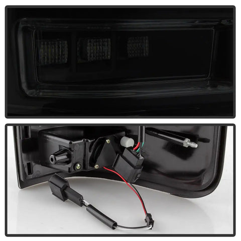 Spyder Auto 5084187 LED Tail Lights - Black Smoke