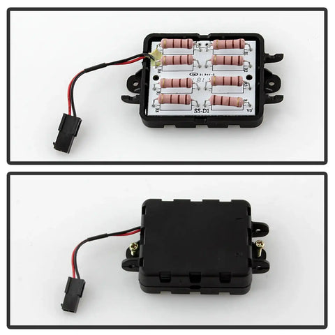 Spyder Auto 5084187 LED Tail Lights - Black Smoke