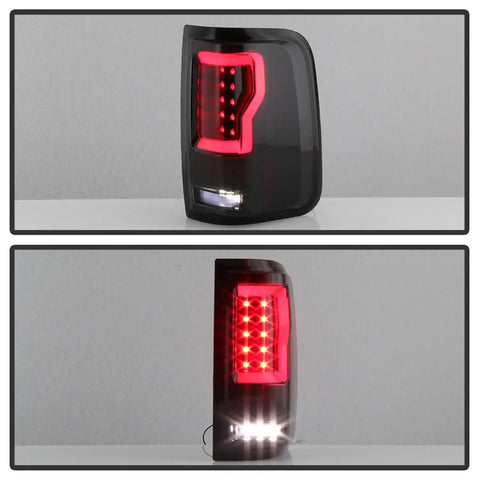 Spyder Auto 5084187 LED Tail Lights - Black Smoke
