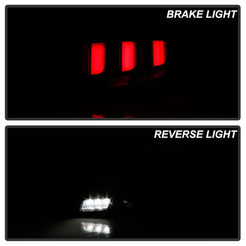 Spyder Auto 5085092 LED Tail Lights - Black
