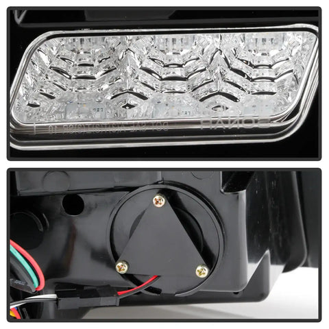 Spyder Auto 5085092 LED Tail Lights - Black
