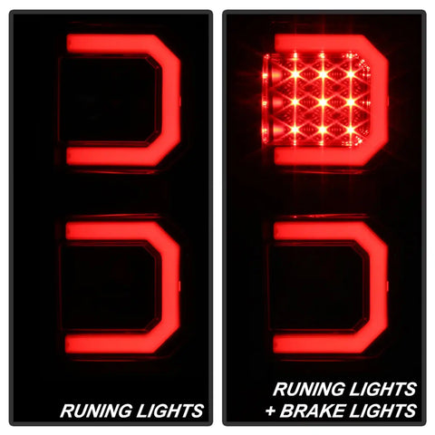 Spyder Auto 5085368 LED Tail Lights - Black