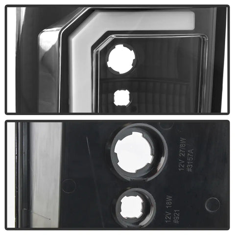 Spyder Auto 5085368 LED Tail Lights - Black