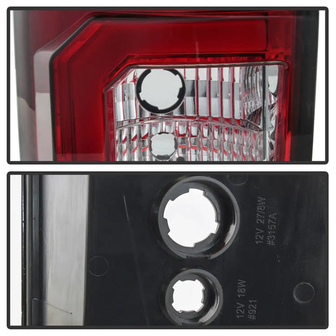 Spyder Auto 5085450 LED Tail Lights - Red Clear