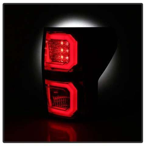 Spyder Auto 5085450 LED Tail Lights - Red Clear