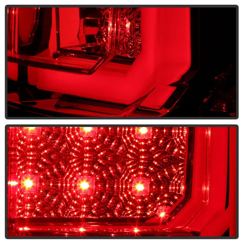 Spyder Auto 5085450 LED Tail Lights - Red Clear