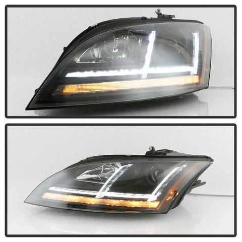 Spyder Auto 5085535 ( Signature ) Sequential Turn Signal Projector Headlight - Black