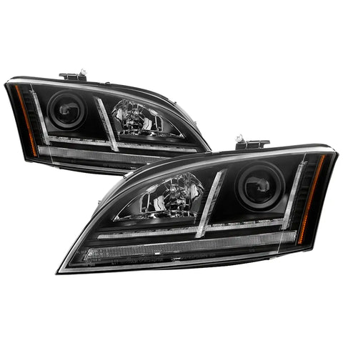 Spyder Auto 5085535 ( Signature ) Sequential Turn Signal Projector Headlight - Black
