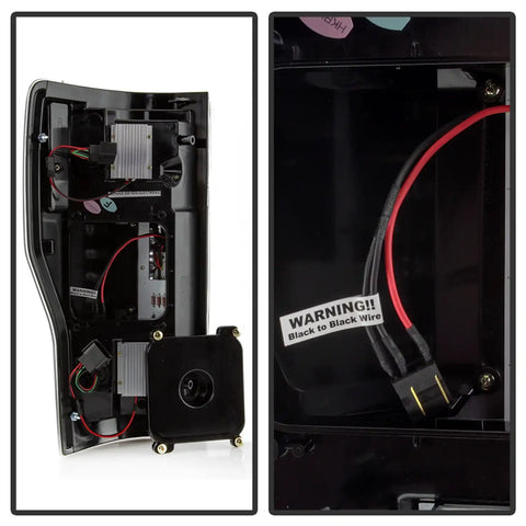 Spyder Auto 5085573 LED Tail Lights - Chrome