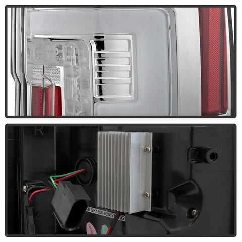 Spyder Auto 5085573 LED Tail Lights - Chrome