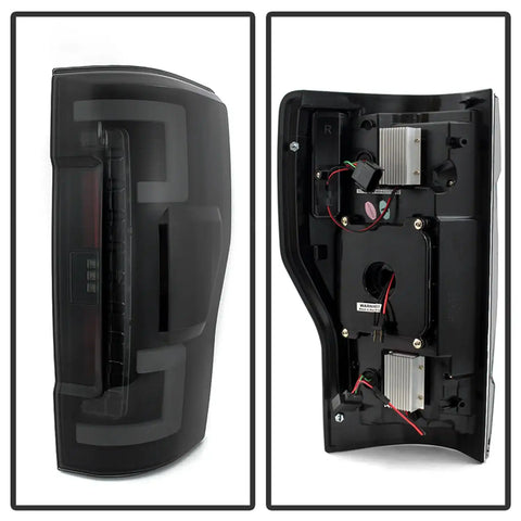 Spyder Auto 5085597 LED Tail Lights - Black Smoke