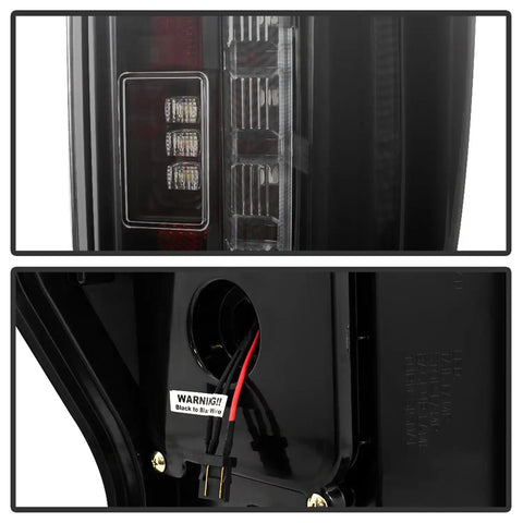 Spyder Auto 5085597 LED Tail Lights - Black Smoke