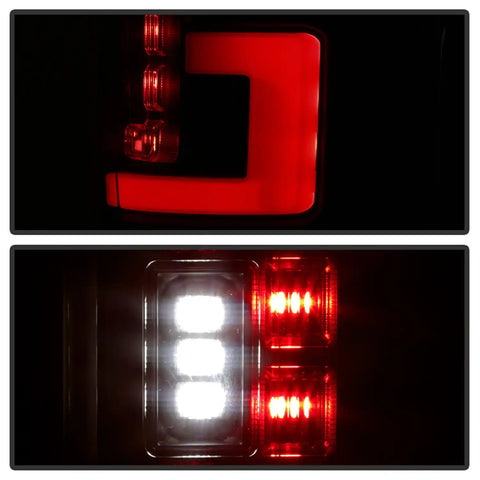 Spyder Auto 5085597 LED Tail Lights - Black Smoke