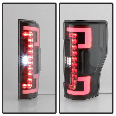Spyder Auto 5085597 LED Tail Lights - Black Smoke