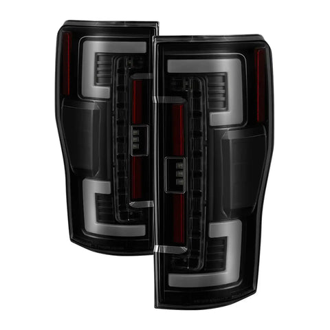 Spyder Auto 5085597 LED Tail Lights - Black Smoke