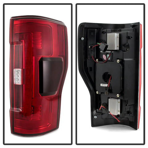Spyder Auto 5085603 LED Tail Lights - Red Clear