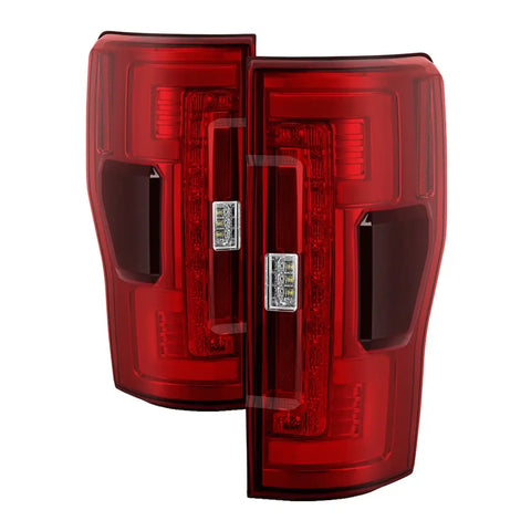 Spyder Auto 5085603 LED Tail Lights - Red Clear