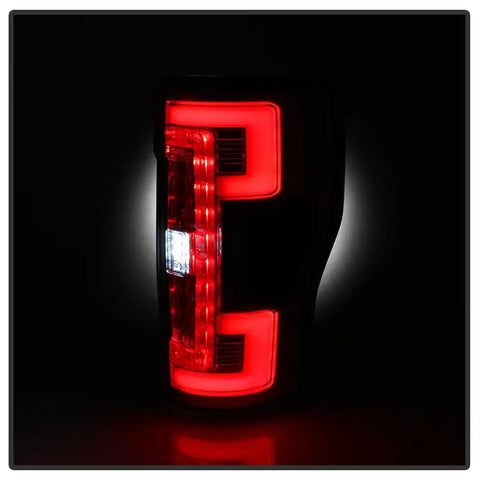 Spyder Auto 5085634 LED Tail Lights - Red Clear