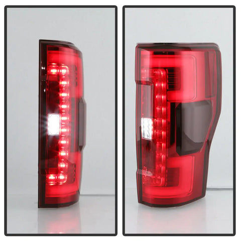 Spyder Auto 5085634 LED Tail Lights - Red Clear