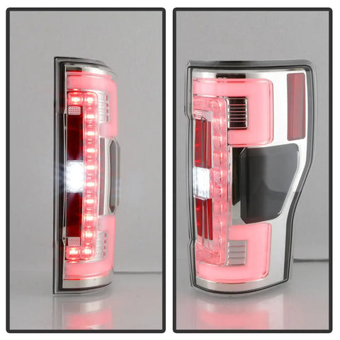 Spyder Auto 5085641 LED Tail Lights - Chrome