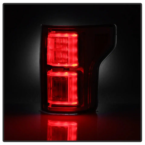 Spyder Auto 5085658 Light Bar LED Tail Lights - Chrome