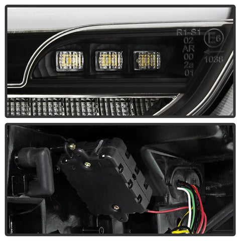Spyder Auto 5085719 LED Tail Lights - Black