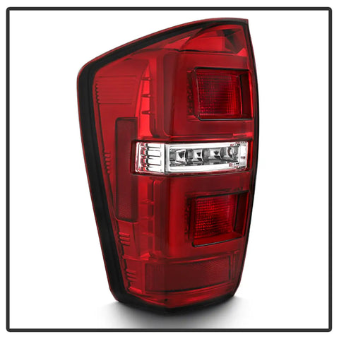 Spyder Auto 5085757 LED Tail Lights - Red Clear